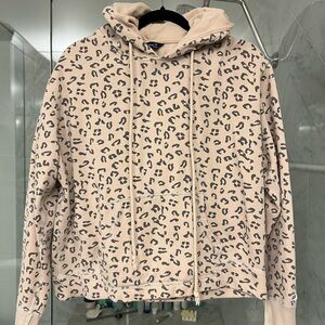Abercrombie & Fitch Leopard Print Hoodie